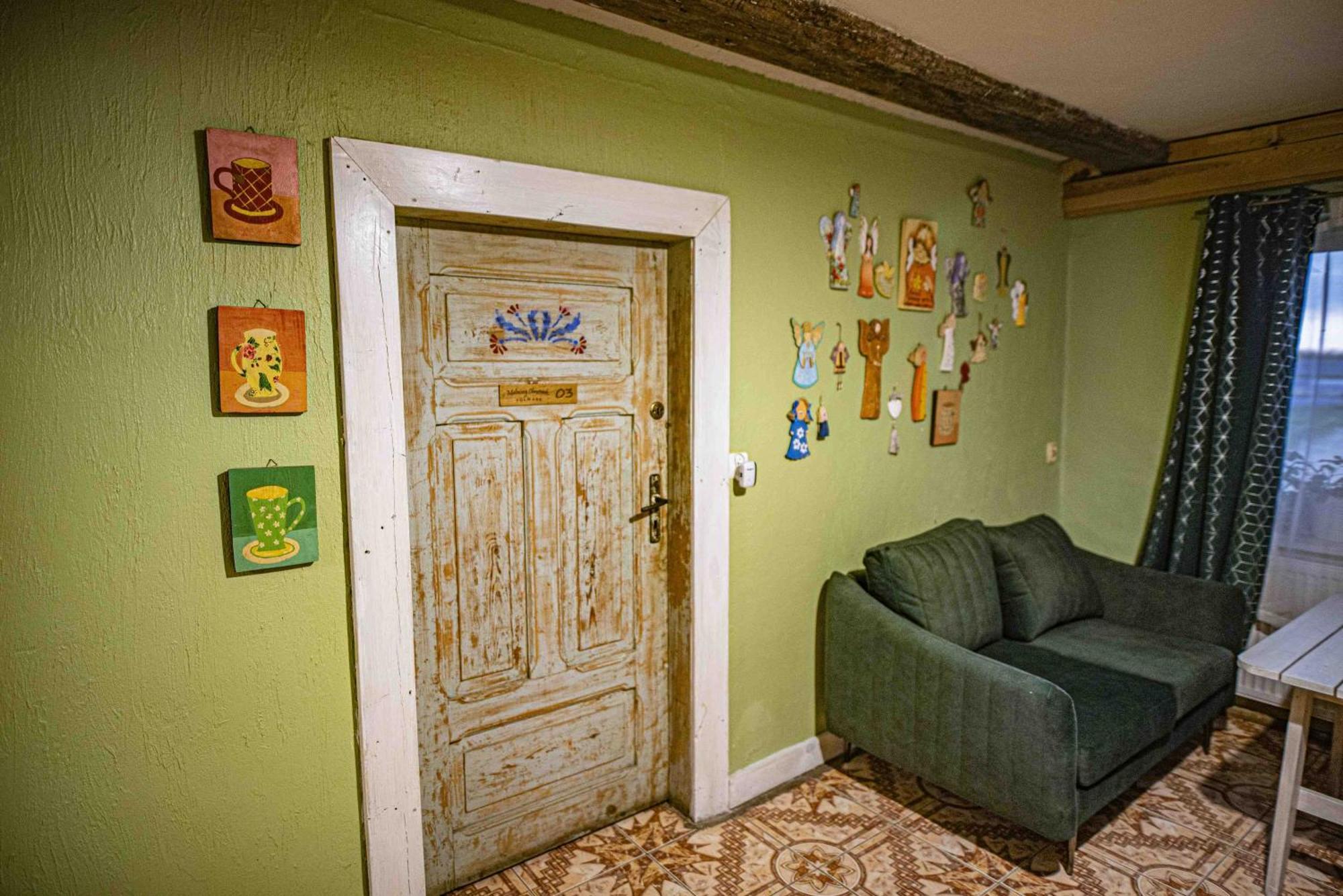 Villa Folwark Malinowy Chrusniak à Bisztynek Extérieur photo