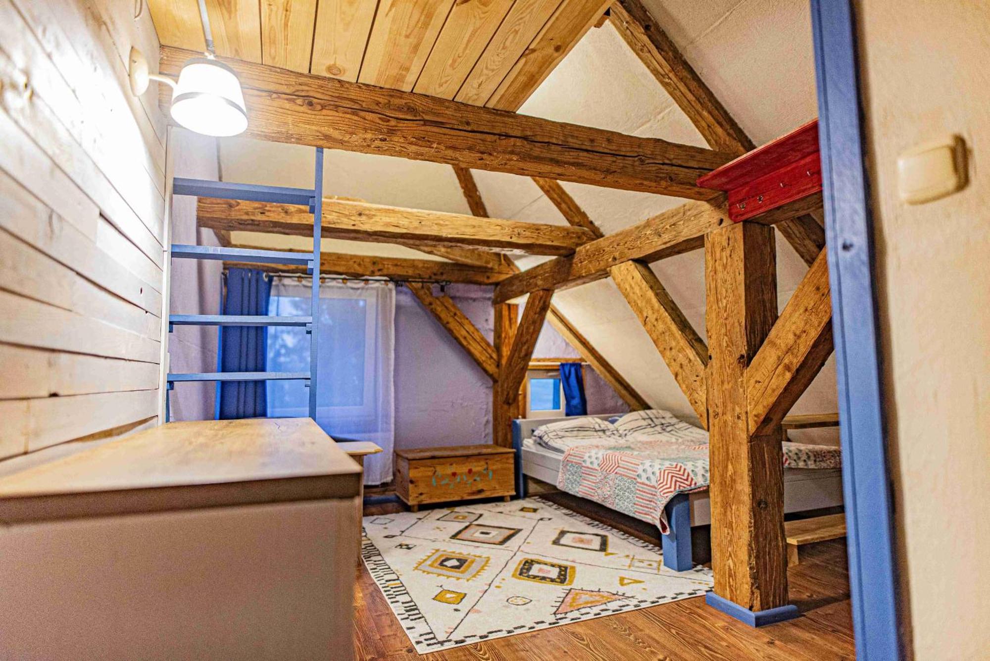 Villa Folwark Malinowy Chrusniak à Bisztynek Extérieur photo