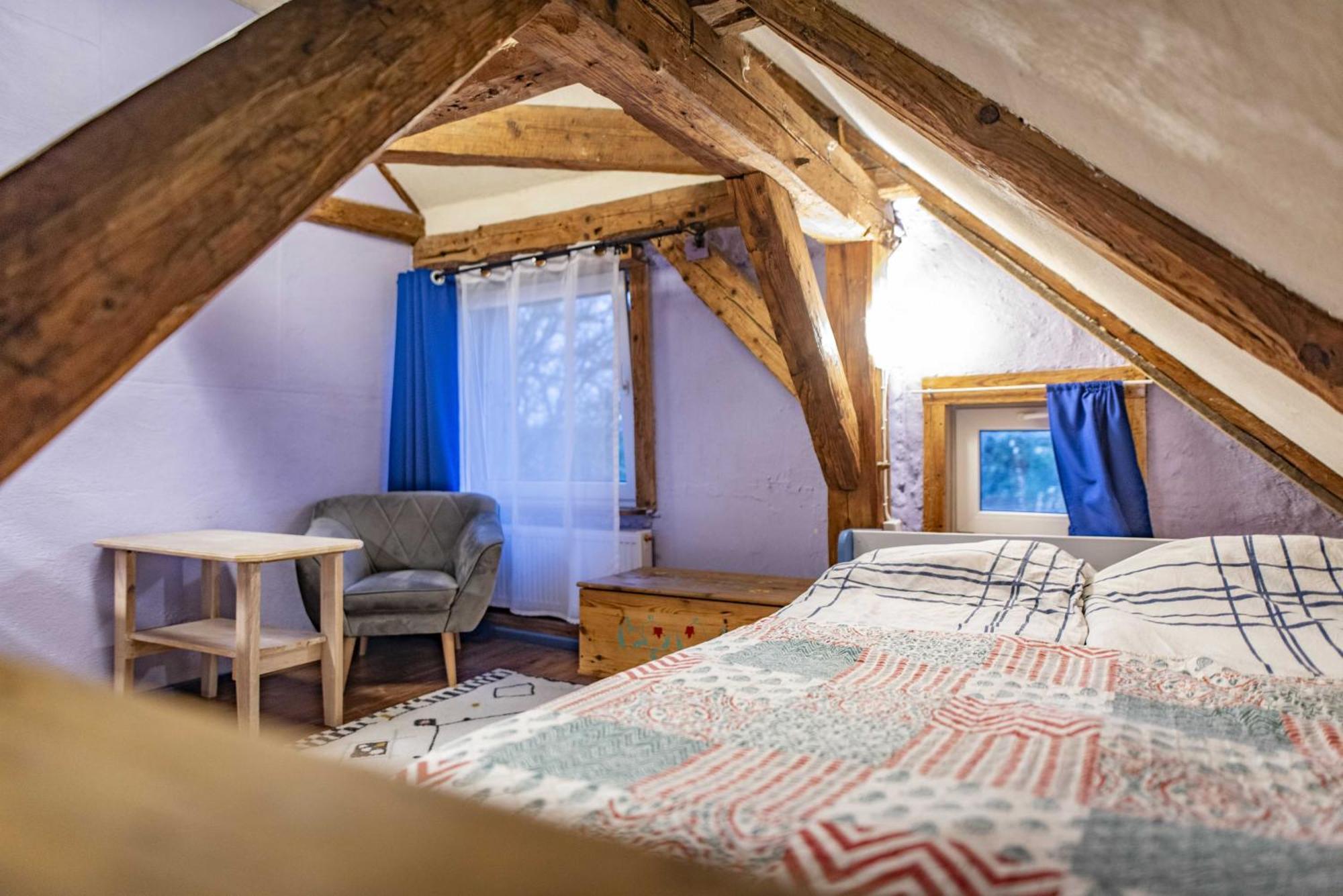 Villa Folwark Malinowy Chrusniak à Bisztynek Extérieur photo